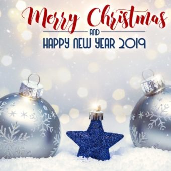 Merry Christmas and Happy New Year 2019