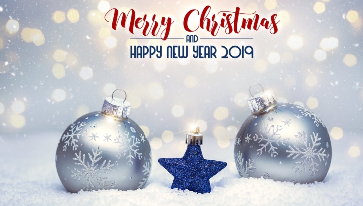 Merry Christmas and Happy New Year 2019