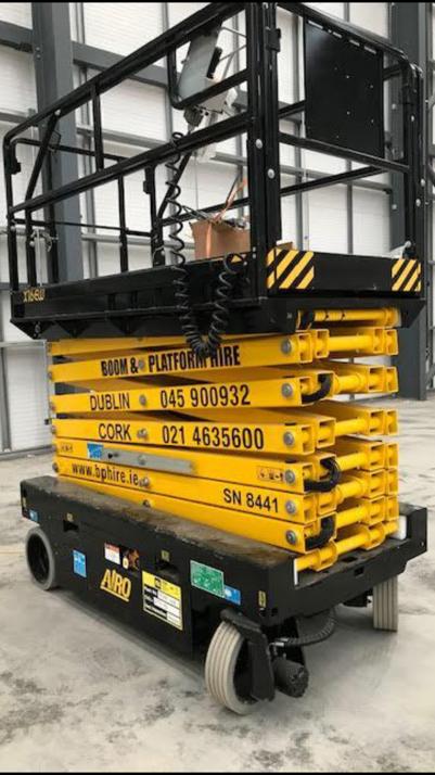 Scissor lift hire Cork