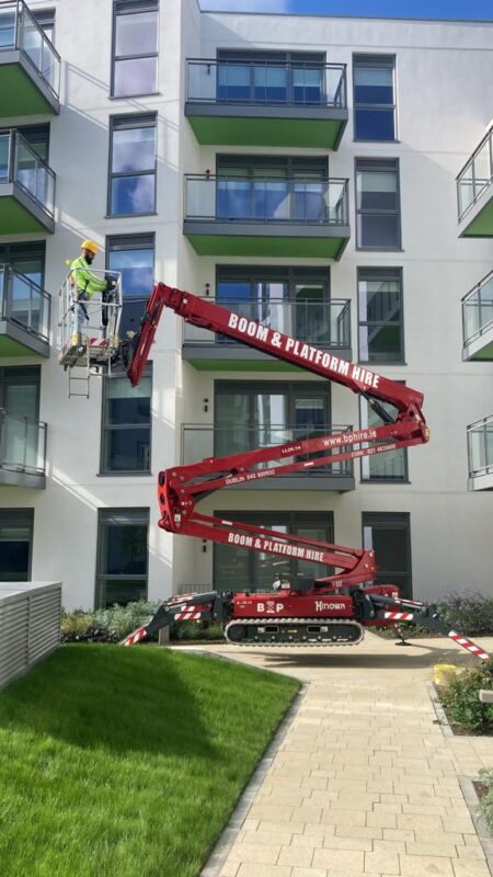 Hinowa 26.14 Spider Lift Onsite in Dublin, Ireland